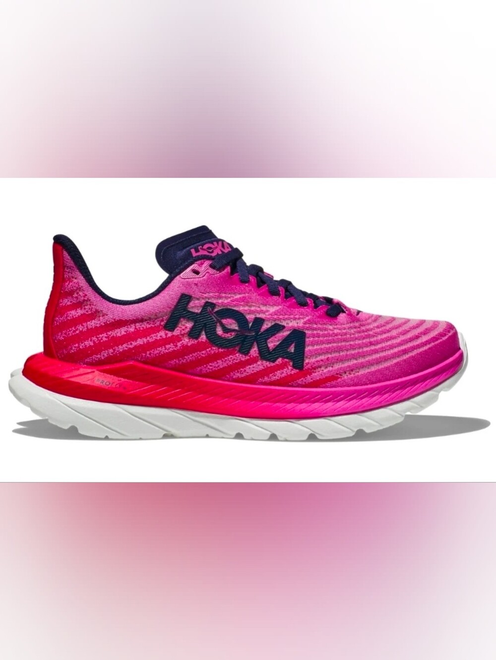Hoka Mach 5 Women's way Raspberry / Summer Song Size 9.5B